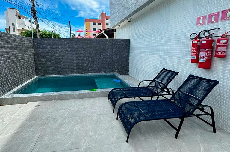 Duplex Melhor Localização do Bessa 200m Praia