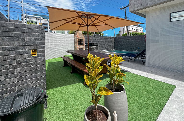 Duplex Melhor Localização do Bessa 200m Praia