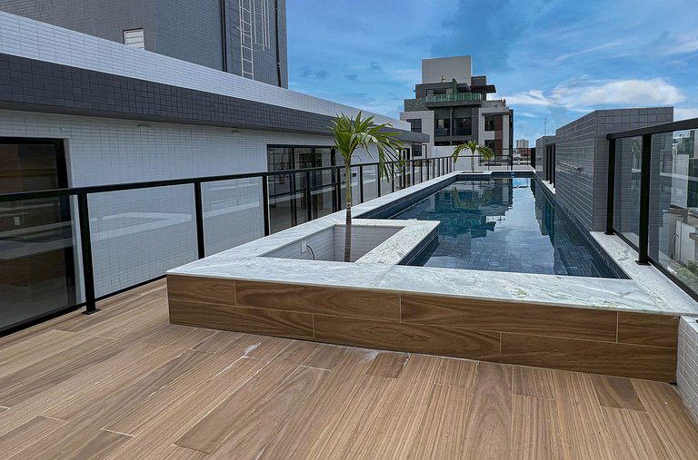 Lumiere Intermares Flats 300m Praia WiFi Piscina Rooftop By