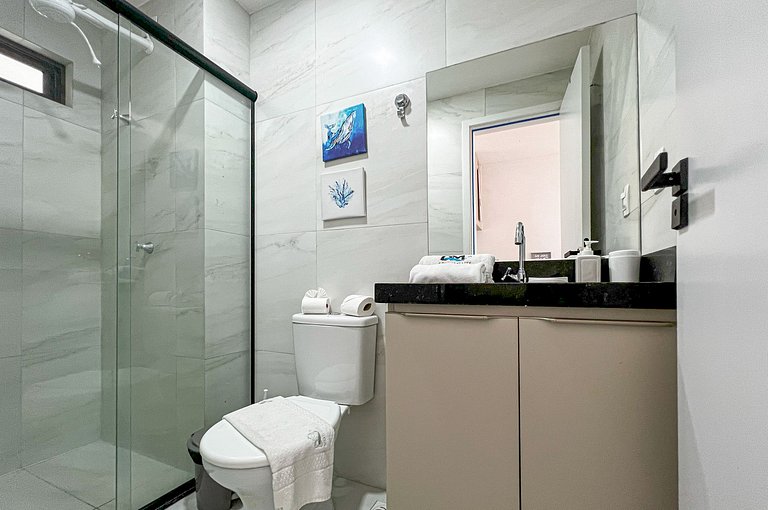 Studio Luxo 150m Praia Intermares 3 Pessoas