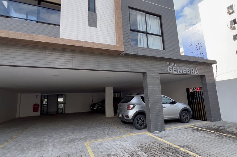 Flat Genebra Bessa 2 Quartos 4 Pessoas 150m Praia