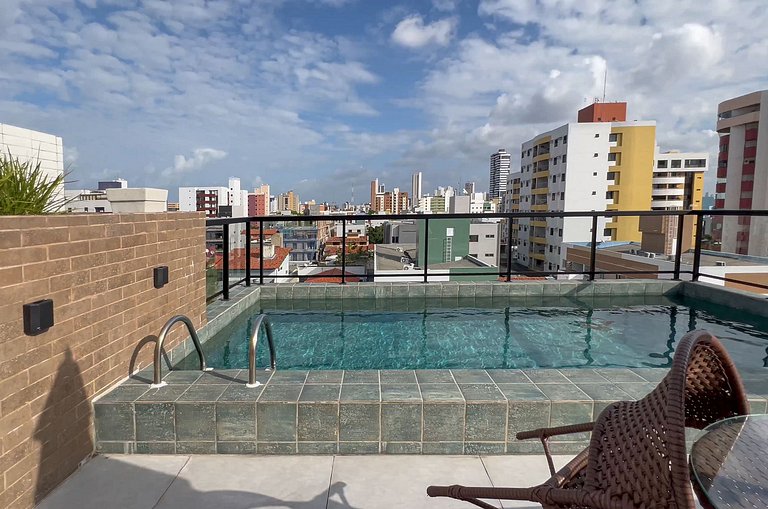 Flat Genebra Bessa 2 Quartos 4 Pessoas 150m Praia