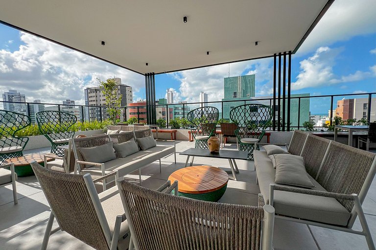 Move Tambaú Studio Rooftop Piscina Prox Praia