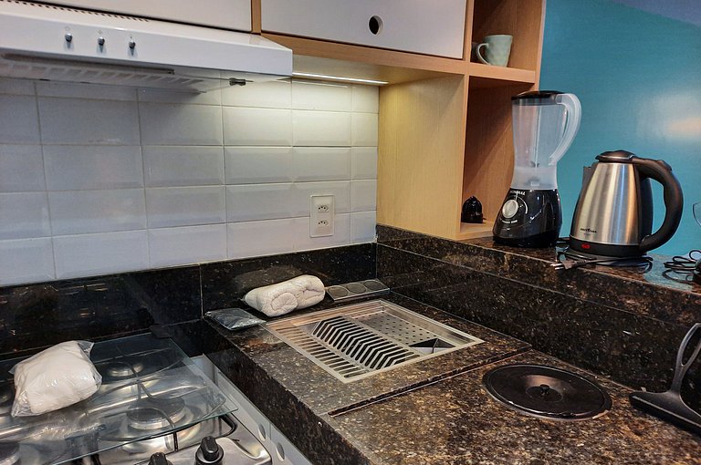 Flat Luxo 4 Pessoas 500m Praia Meireles Compact