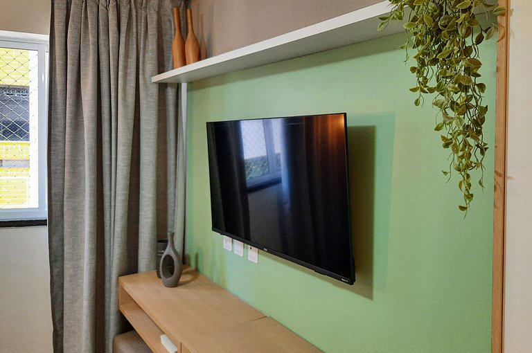 Flat Luxo 4 Pessoas 500m Praia Meireles Compact
