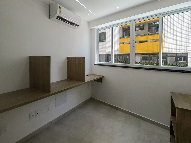 Flat Luxo 4 Pessoas 500m Praia Meireles Compact