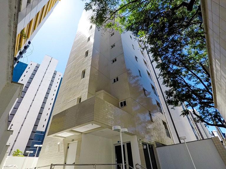 Flat Luxo 4 Pessoas 500m Praia Meireles Compact