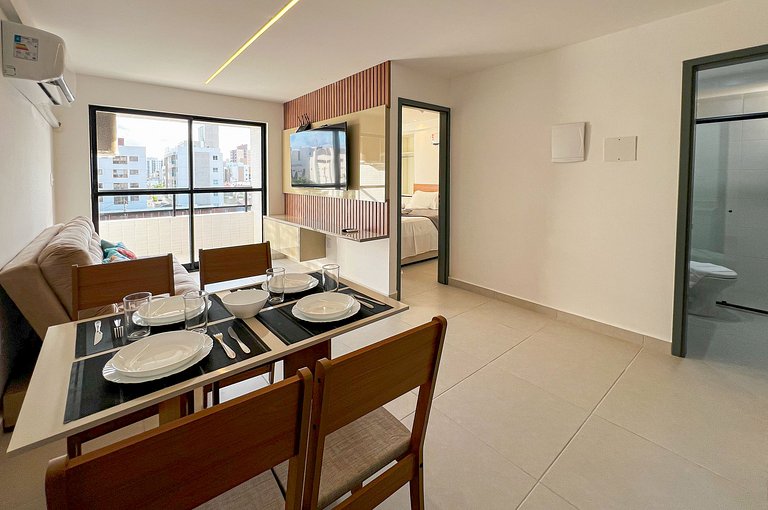 Intermares Jardins Werden 2 Quartos 250m da Praia