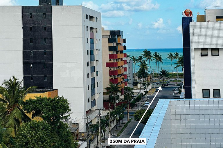 Intermares Jardins Werden 2 Quartos 250m da Praia