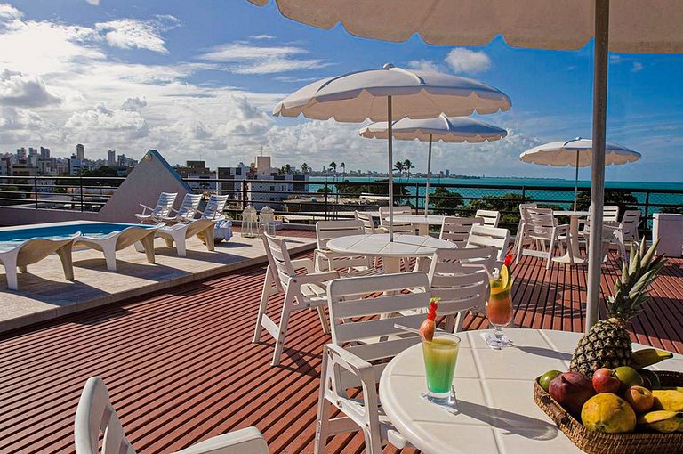 Pertinho de Tudo Flat Tambaú 4 Pessoas 50m Praia