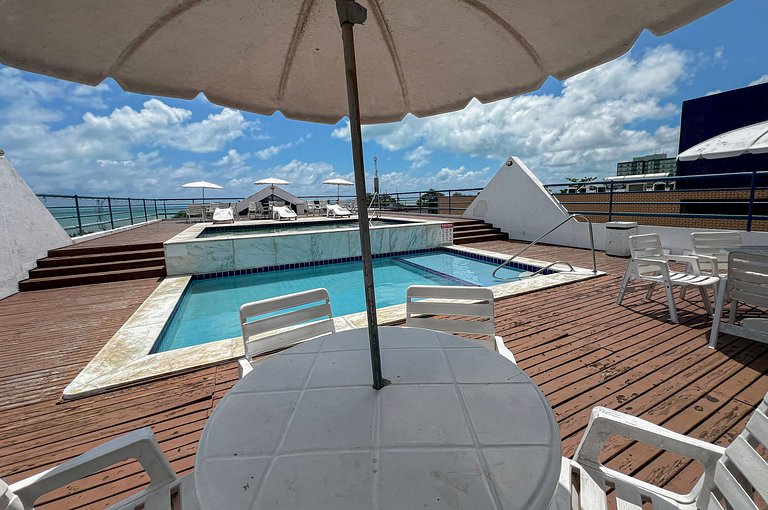 Pertinho de Tudo Flat Tambaú 4 Pessoas 50m Praia