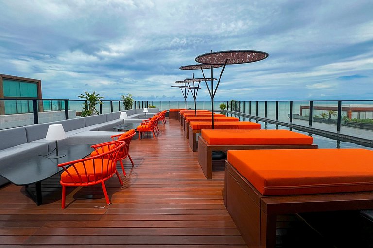 Setai Edition Cabo Branco Flat Térreo Luxo Varanda