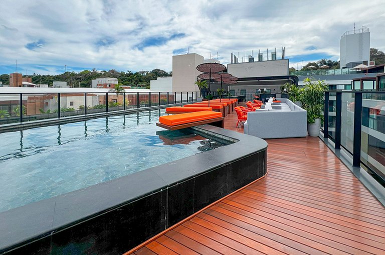 Setai Edition Cabo Branco Flat Térreo Luxo Varanda