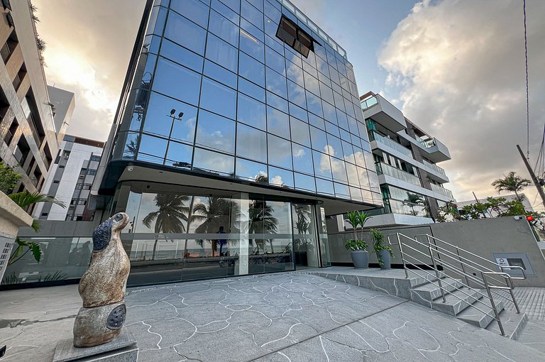 Setai Edition Cabo Branco Flat Térreo Luxo Varanda