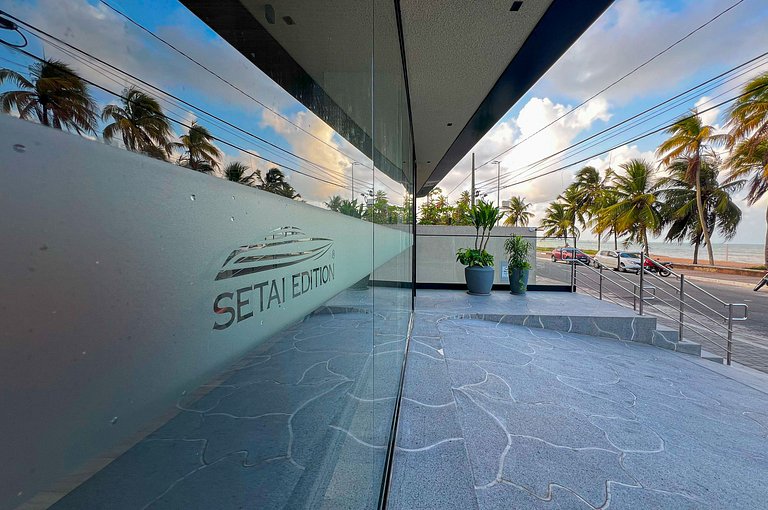 Setai Edition Cabo Branco Flat Térreo Luxo Varanda