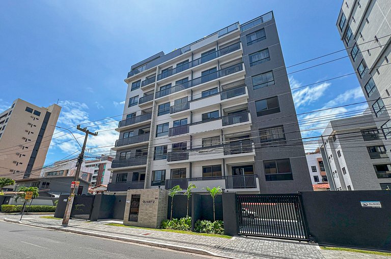 Quartz Intermares Flat 3 pessoas 150m Praia