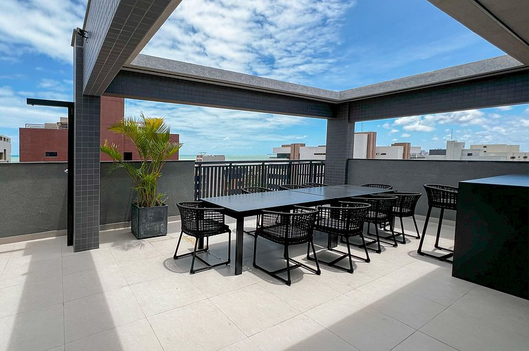 Quartz Intermares Flat 3 pessoas 150m Praia