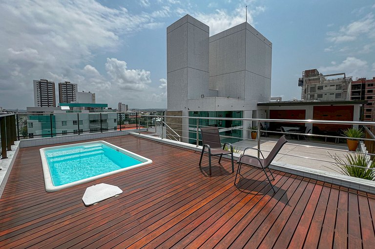 Studio Luxo 150m Praia Intermares 3 Pessoas