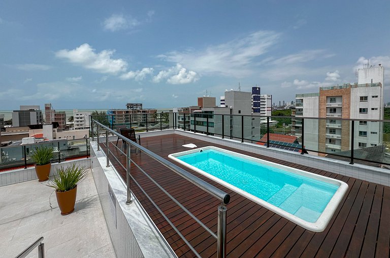 Studio Luxo 150m Praia Intermares 3 Pessoas