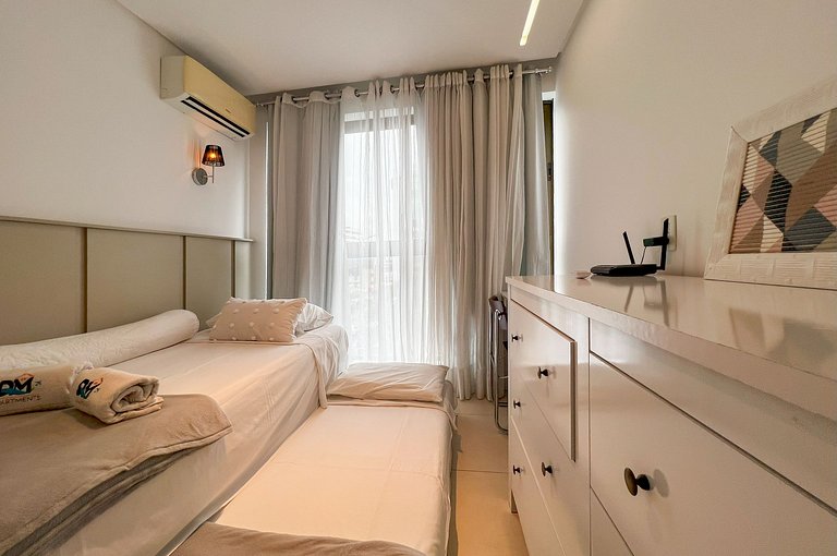 Luxo e Conforto Cabo Branco 2 quartos 100m Praia