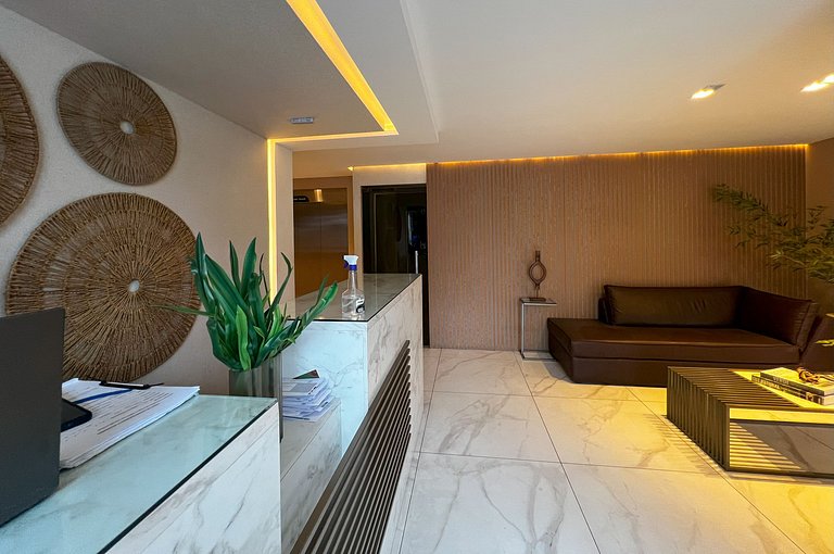 Luxo e Conforto Cabo Branco 2 quartos 100m Praia