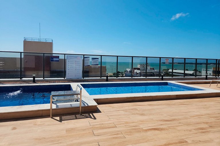 Luxo e Conforto Cabo Branco 2 quartos 100m Praia