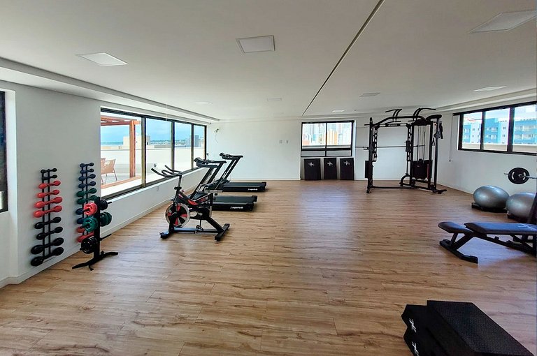 Luxo e Conforto Cabo Branco 2 quartos 100m Praia