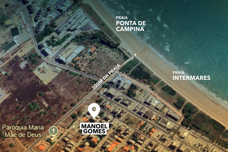Intermares Apto Grande 3 Quartos Prox Praia