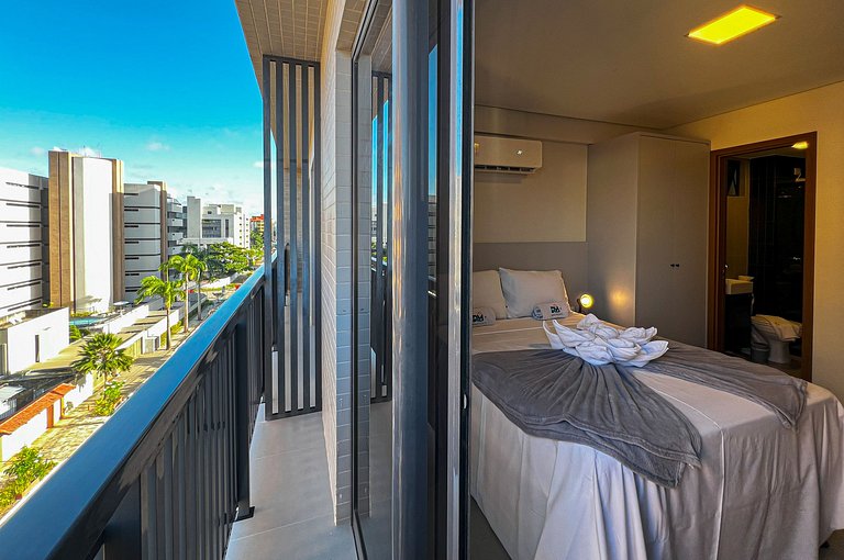 Flat Intermares 100m Praia Quartz Residence