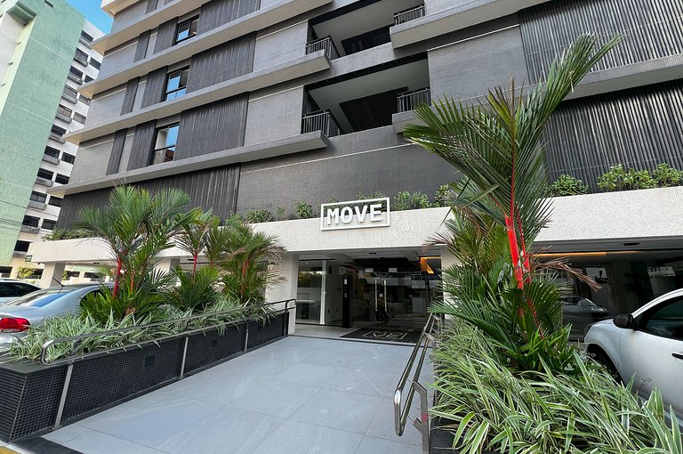 Move Tambaú Flat Charmoso 300m Praia