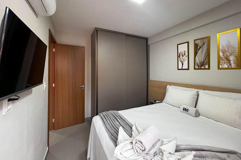 Quartz Intermares Flat 150m Praia 4 Pessoas