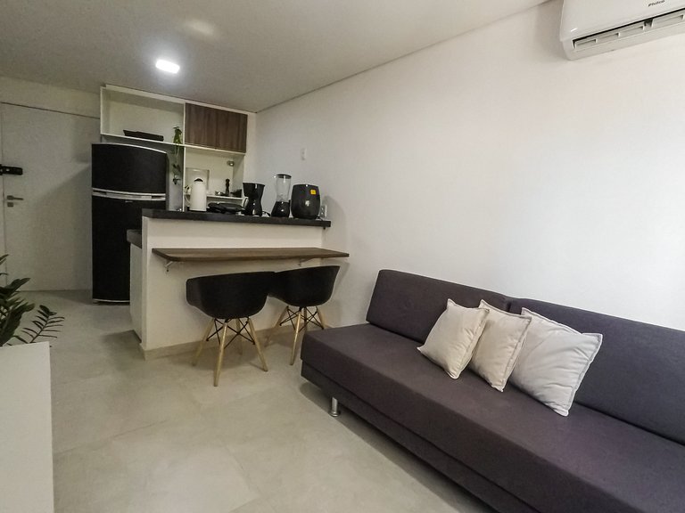 Flat 4 Pessoas 500m Praia Meireles Compact