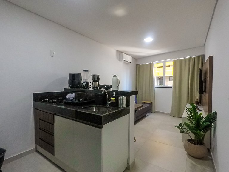 Flat 4 Pessoas 500m Praia Meireles Compact
