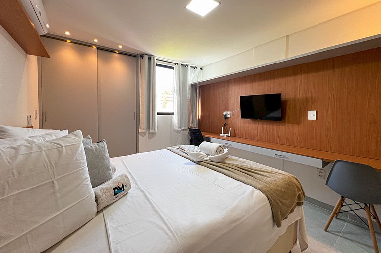 Intermares Lumiere Studio Novinho WiFi 300m Praia