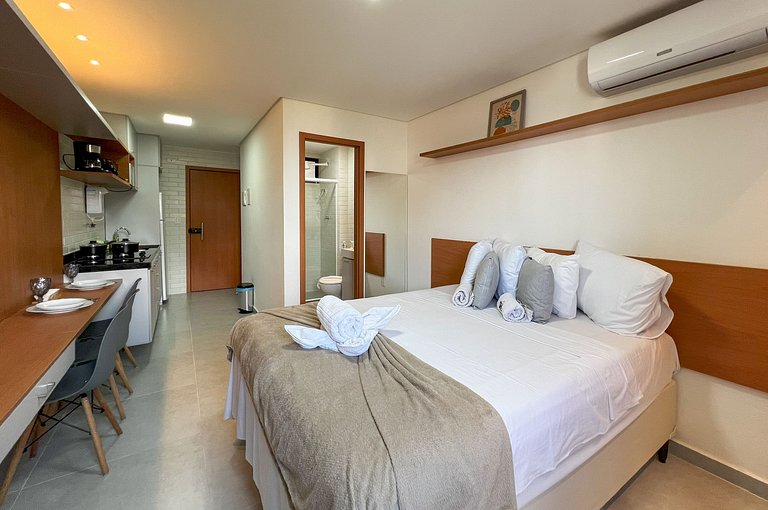 Intermares Lumiere Studio Novinho WiFi 300m Praia