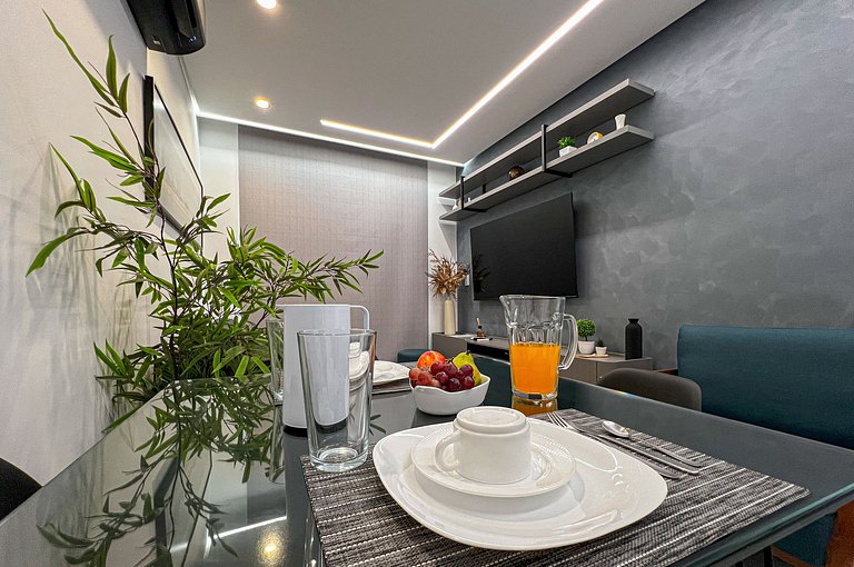 Intermares Flat Moderno e Sofisticado 100m Praia