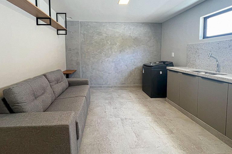 Intermares Flat Moderno e Sofisticado 100m Praia