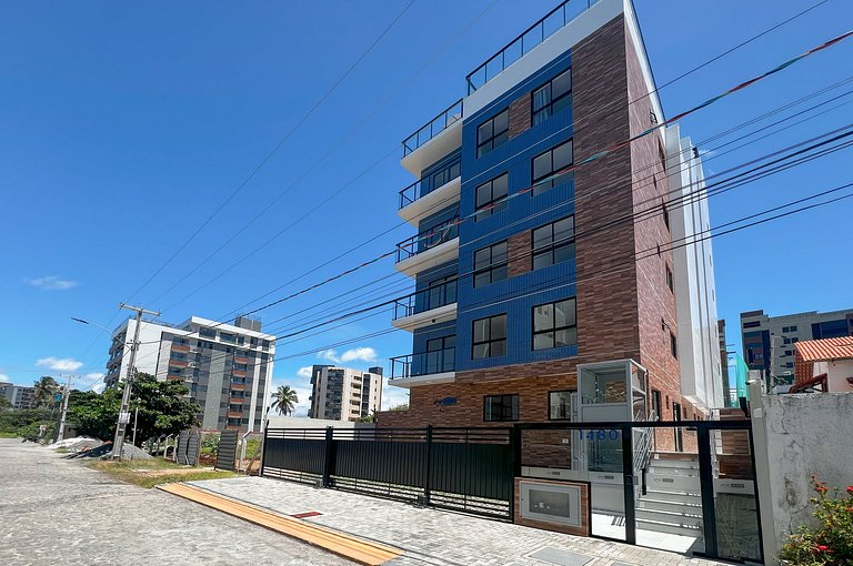 Intermares Flat Moderno e Sofisticado 100m Praia