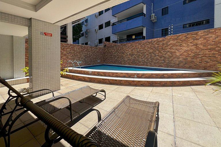 Beira Mar Cabo Branco 4 Pessoas 2 Quartos Garagem