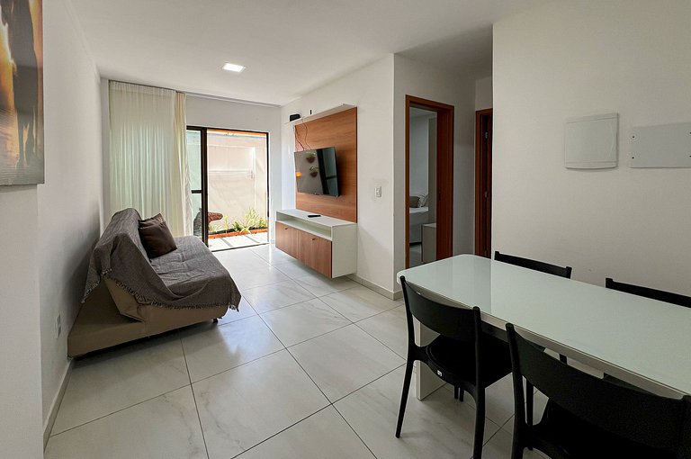 Jardim Oceania Térreo 2 Quartos Garagem 5min Praia