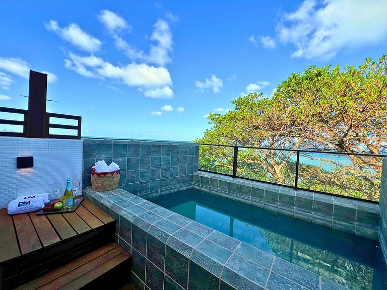 Get Sense Cobertura Premium Vista Mar com Piscina