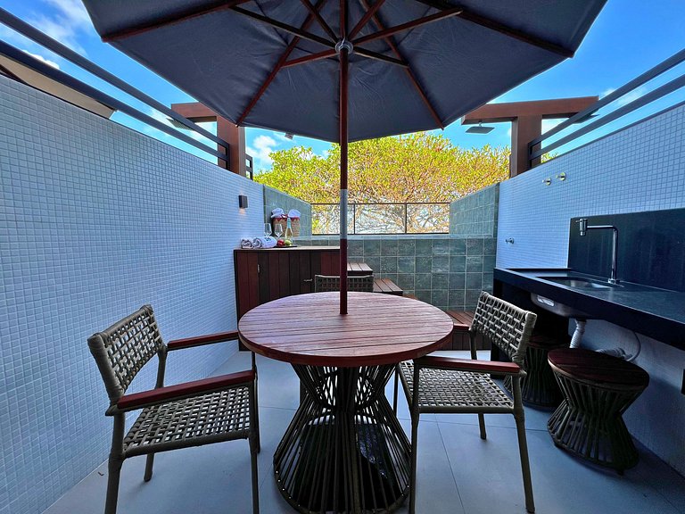 Get Sense Cobertura Premium Vista Mar com Piscina