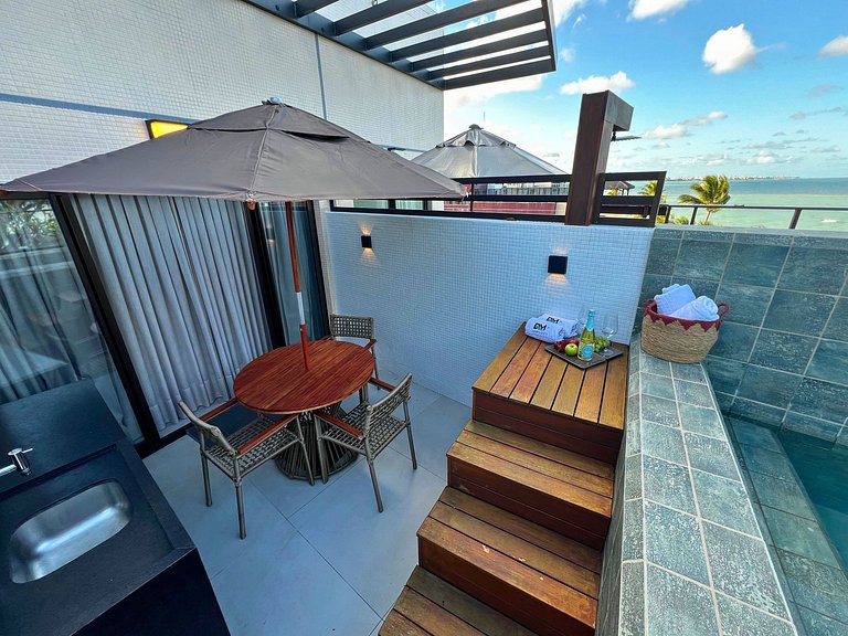 Get Sense Cobertura Premium Vista Mar C/Piscina