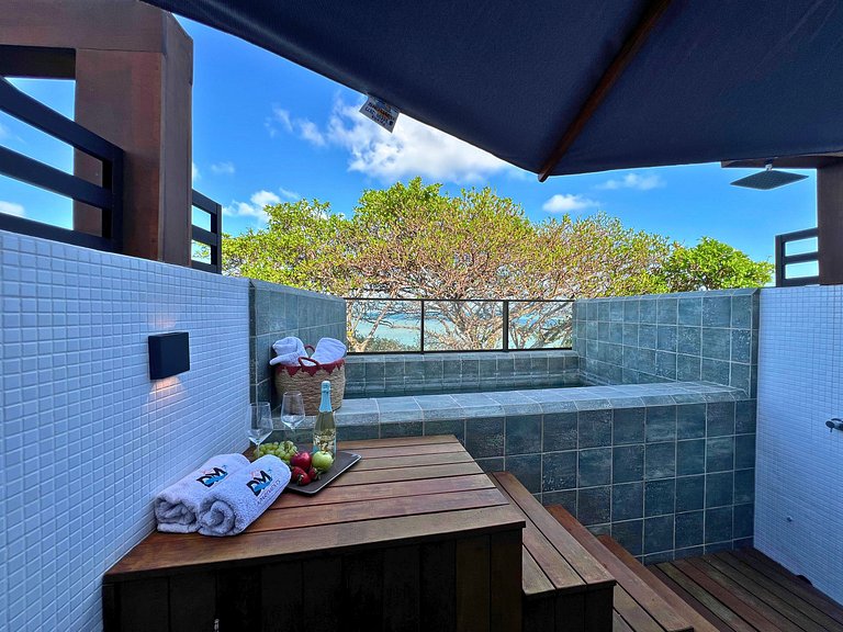 Get Sense Cobertura Premium Vista Mar com Piscina