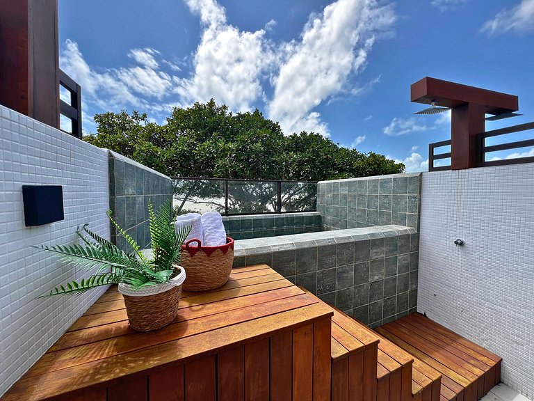 Get Sense Cobertura Premium Vista Mar com Piscina