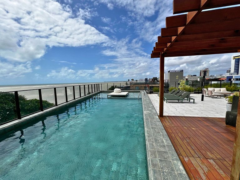 Get Sense Cobertura Premium Vista Mar C/Piscina