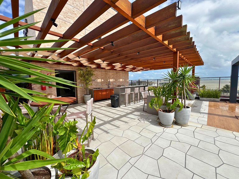 Get Sense Cobertura Premium Vista Mar com Piscina