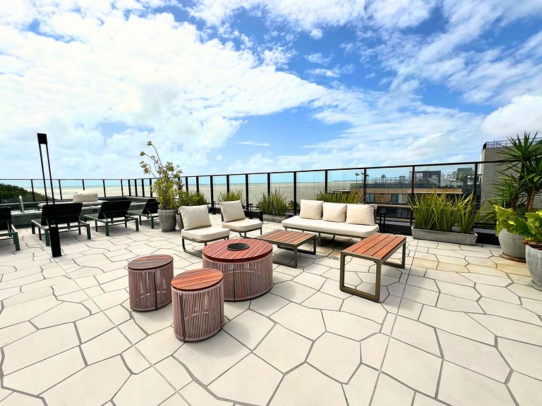 Get Sense Cobertura Premium Vista Mar com Piscina