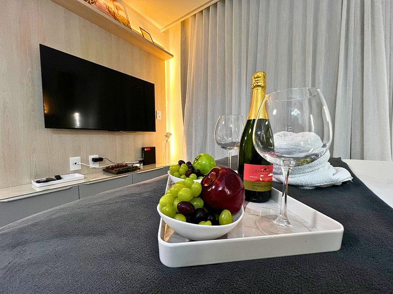 Intermares Flat Moderno e Sofisticado 100m Praia