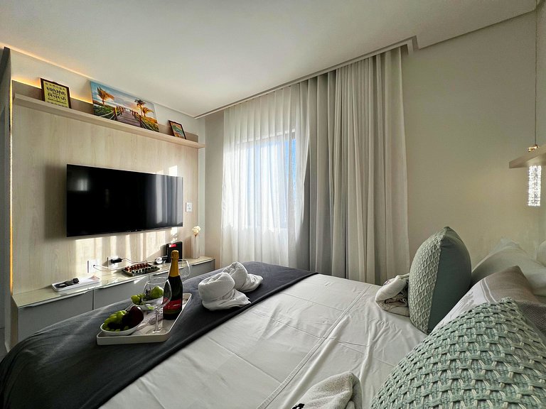 Intermares Flat Moderno e Sofisticado 100m Praia